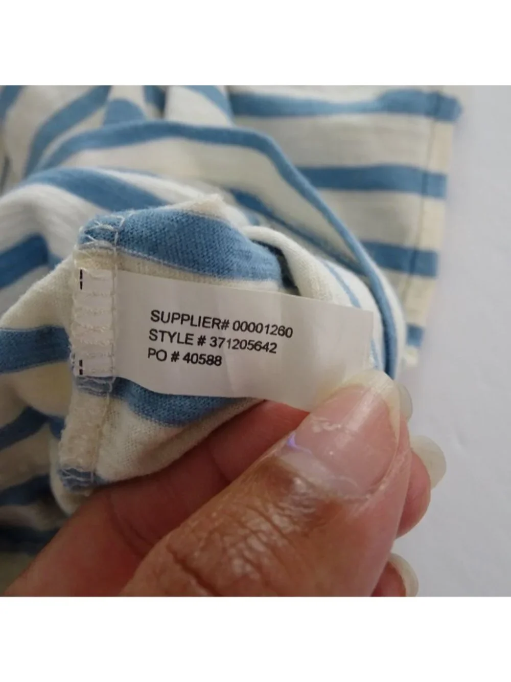 Ralph Lauren Striped Tank Top Girls Size 4 4T Blue Cream Cotton Nautical Summer